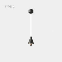 PIET CONE BRASS Pendant by Lampadom - ambient shot