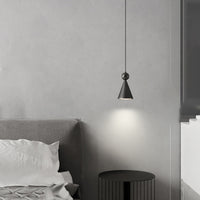 PIET CONE BRASS Pendant by Lampadom - top view