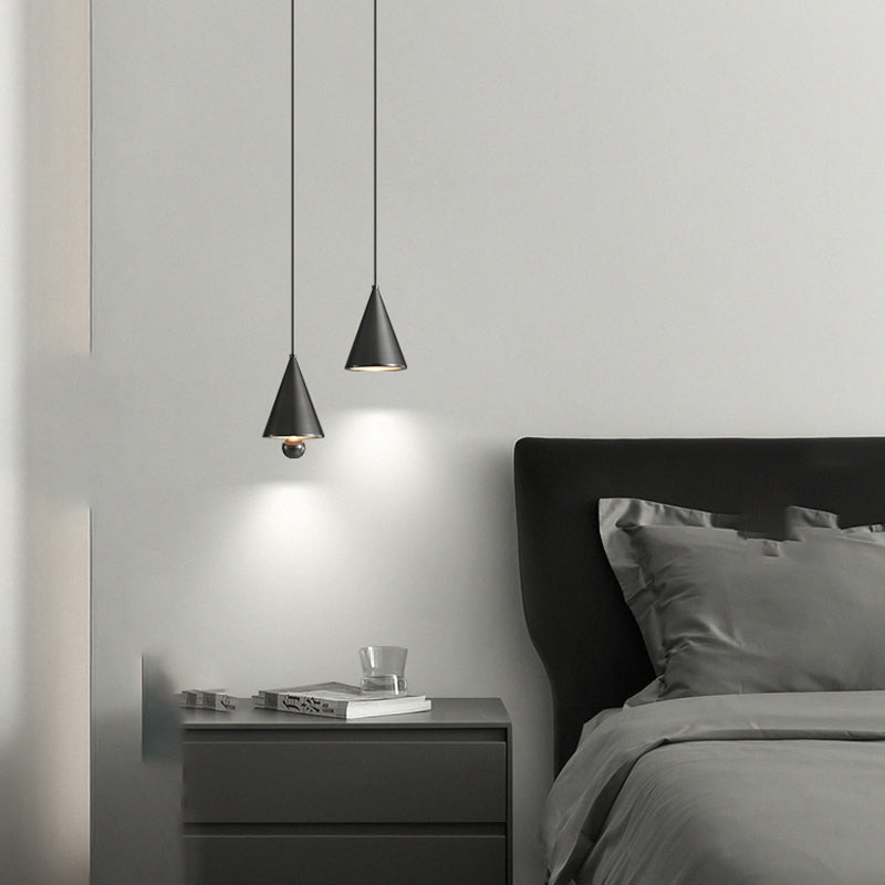 PIET CONE BRASS Pendant by Lampadom - detail view