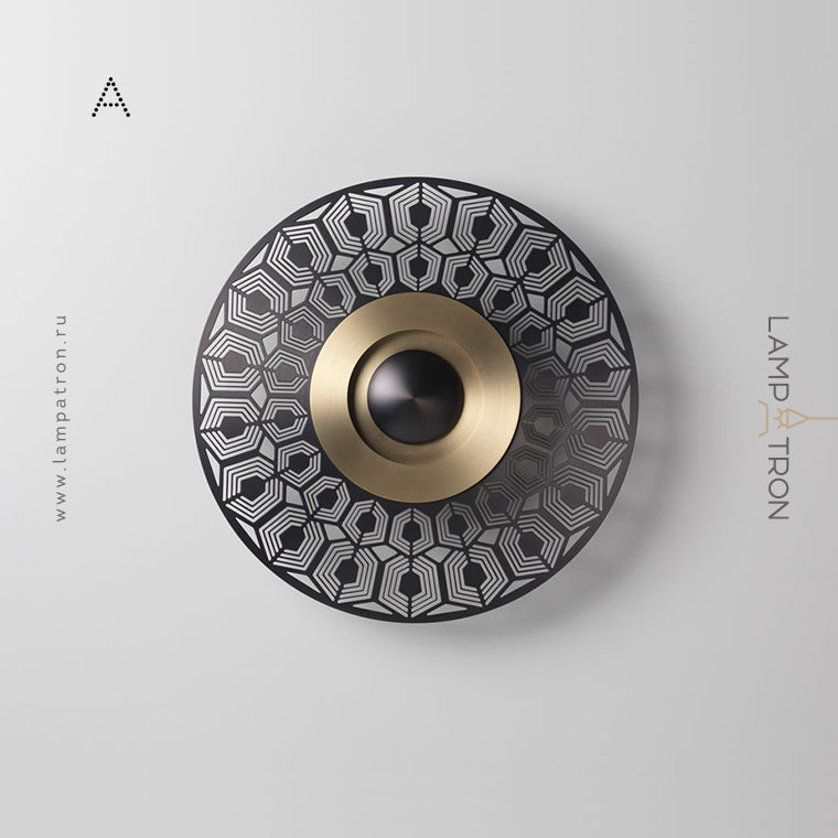 PLANCHET Wall Light by Lampadom - scale reference