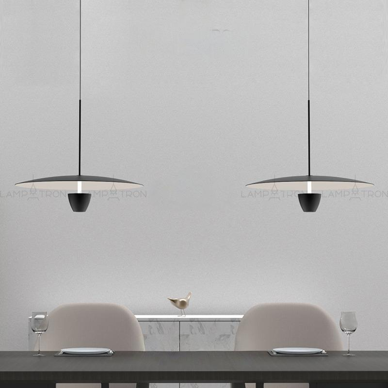 REFLECT Pendant by Lampadom - side view