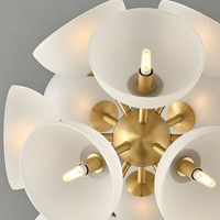 POLARIS OPEN Chandeliers by Lampadom - side view