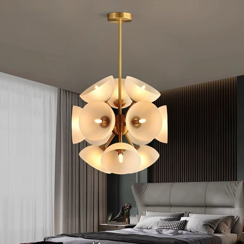 POLARIS OPEN Chandeliers by Lampadom - scale reference