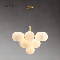 POLARIS Chandelier by Lampadom - top view