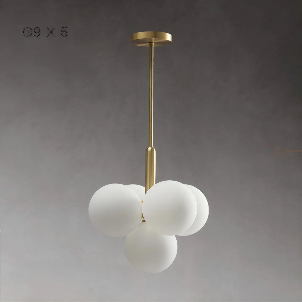 POLARIS Chandelier by Lampadom - side view