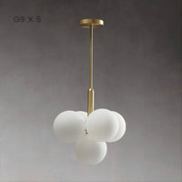 POLARIS Chandelier by Lampadom - side view