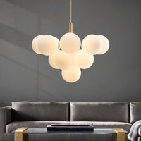POLARIS Chandelier by Lampadom - side view