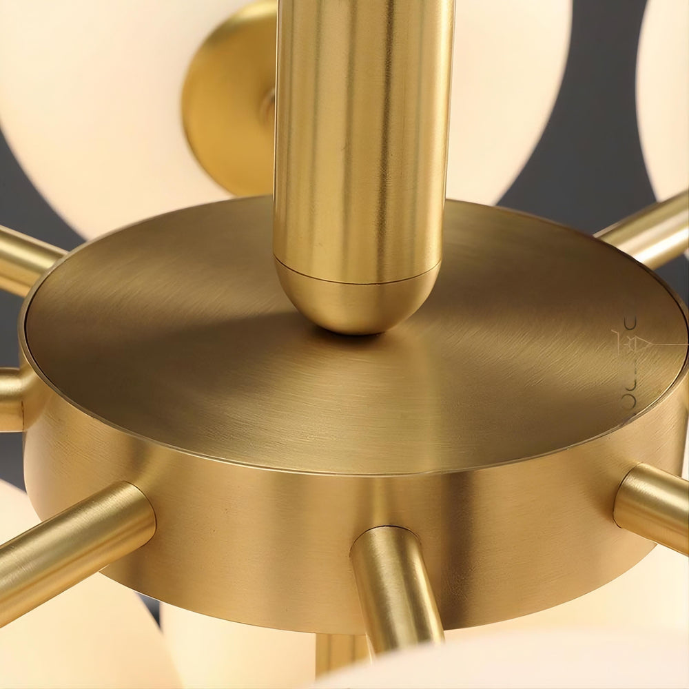 POLARIS Chandelier by Lampadom - scale reference