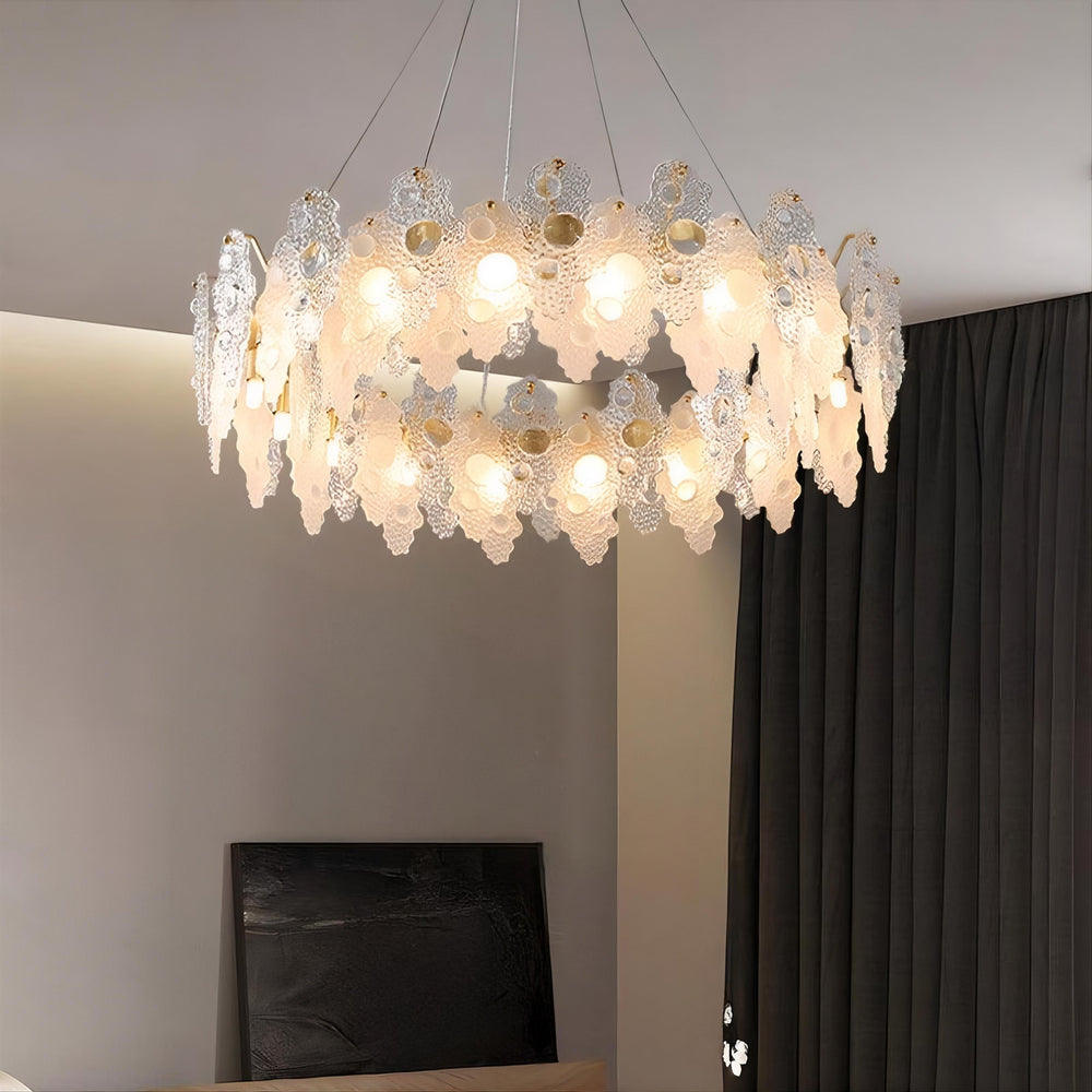 POMONA Ring Chandelier by Lampadom - angle view