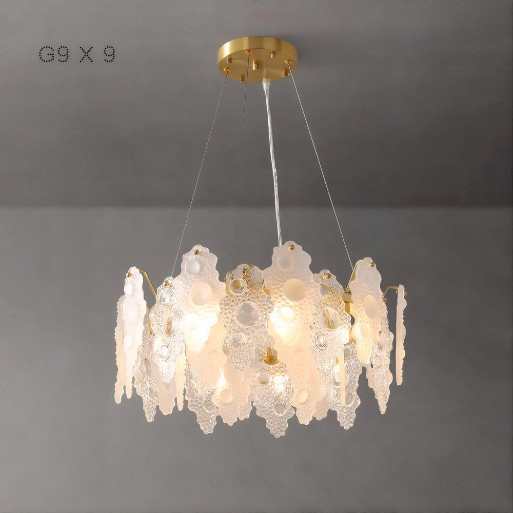 POMONA Ring Chandelier by Lampadom - scale reference
