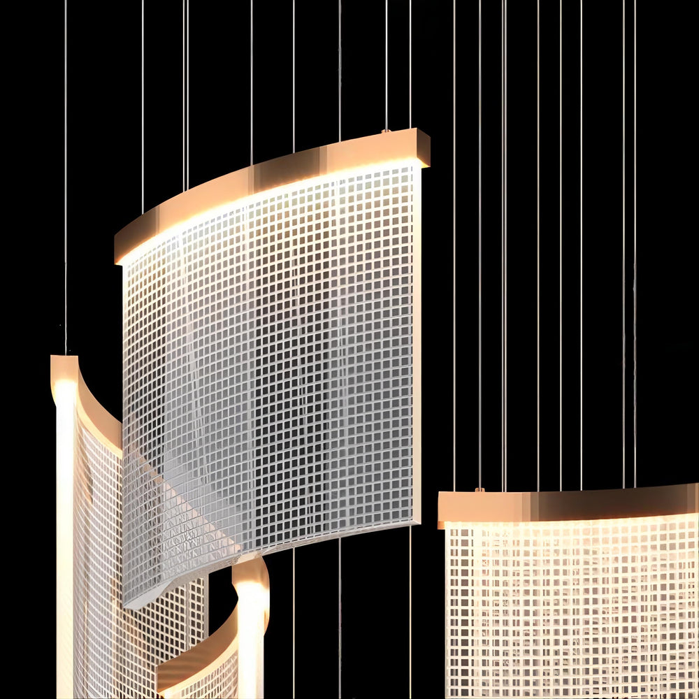PORRIMA Cascade Light by Lampadom - side view