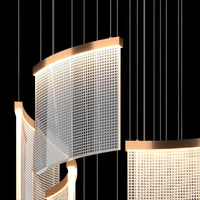 PORRIMA Cascade Light by Lampadom - side view