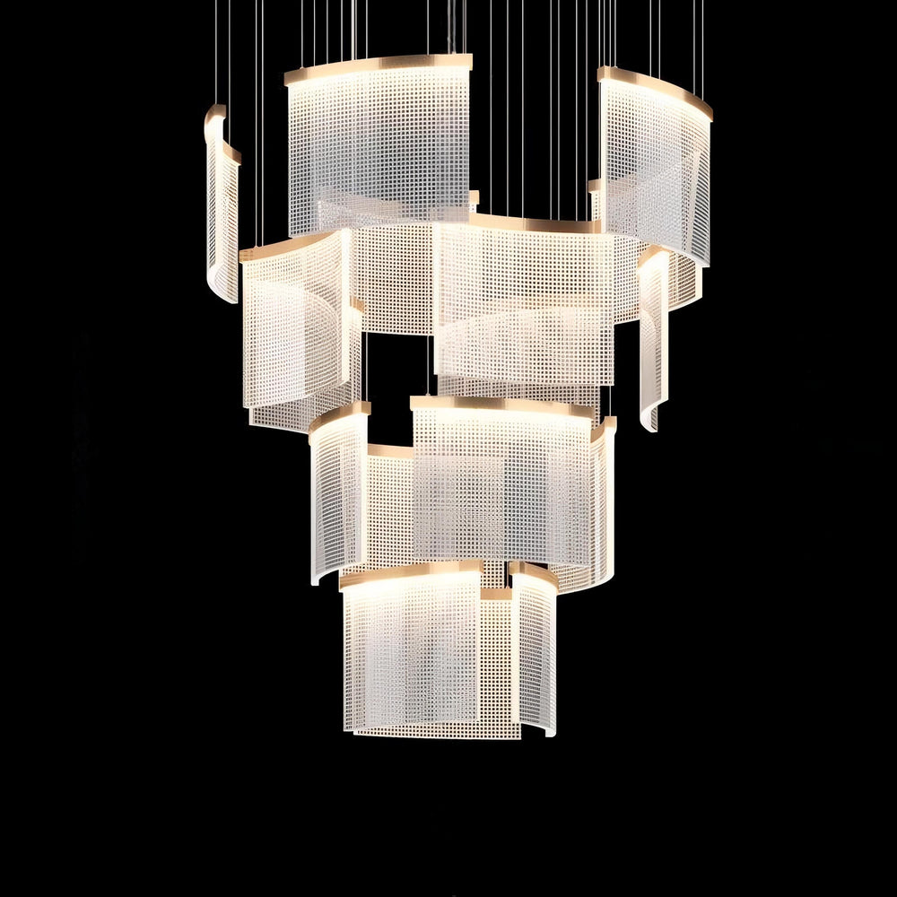 PORRIMA Cascade Light by Lampadom - scale reference