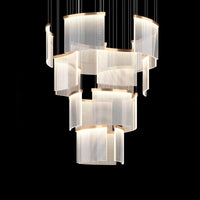 PORRIMA Cascade Light by Lampadom - scale reference