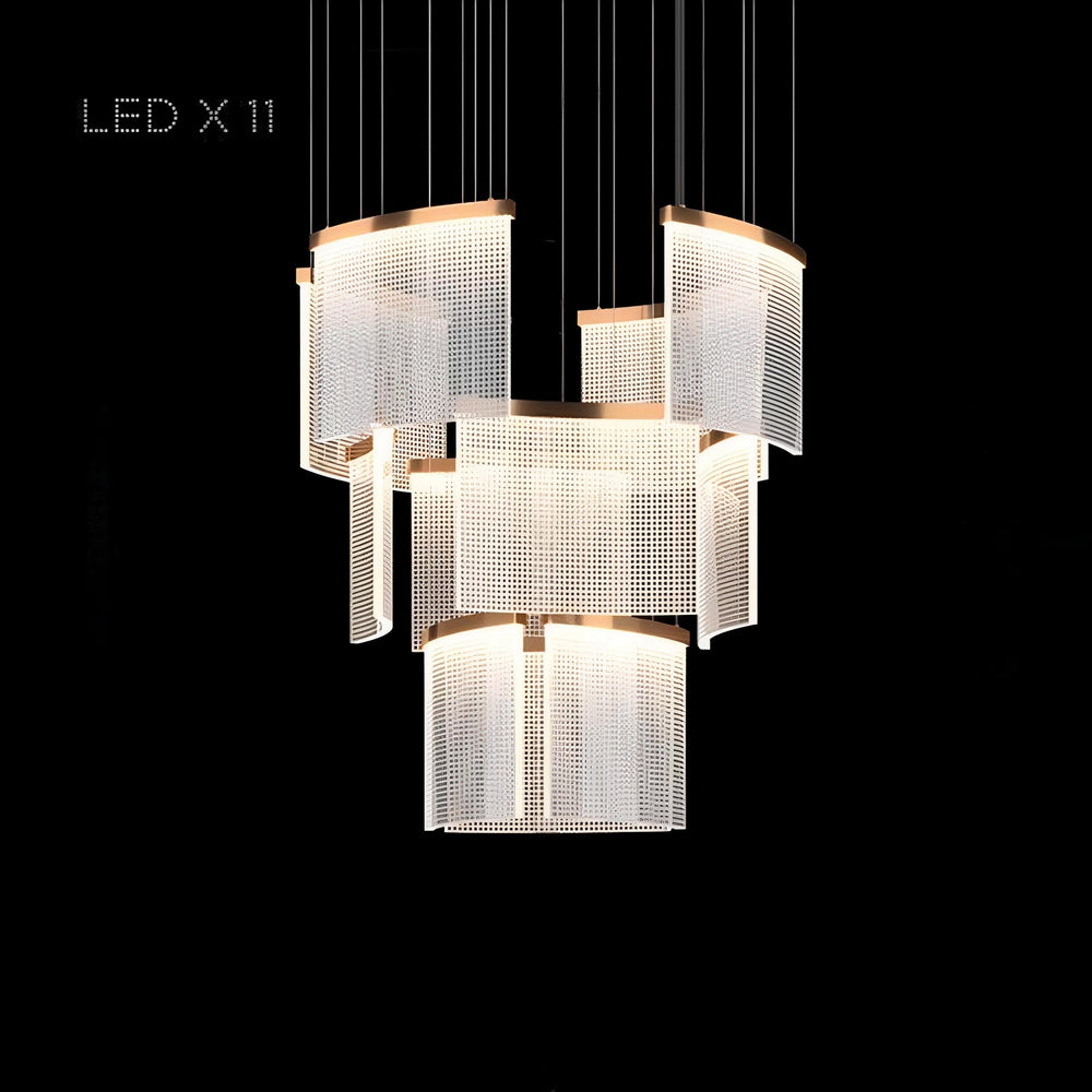 PORRIMA Cascade Light by Lampadom - top view
