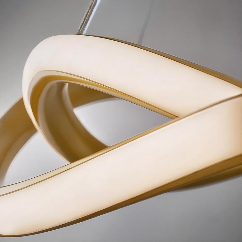 PORTAL Ring Chandelier by Lampadom - close-up