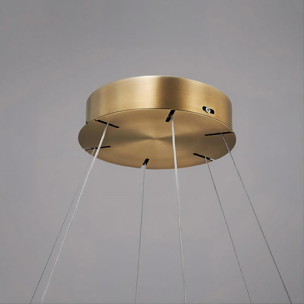 PORTAL Ring Chandelier by Lampadom - detail view