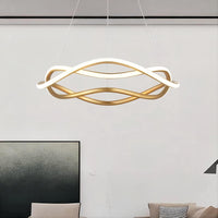 PORTAL Ring Chandelier by Lampadom - top view