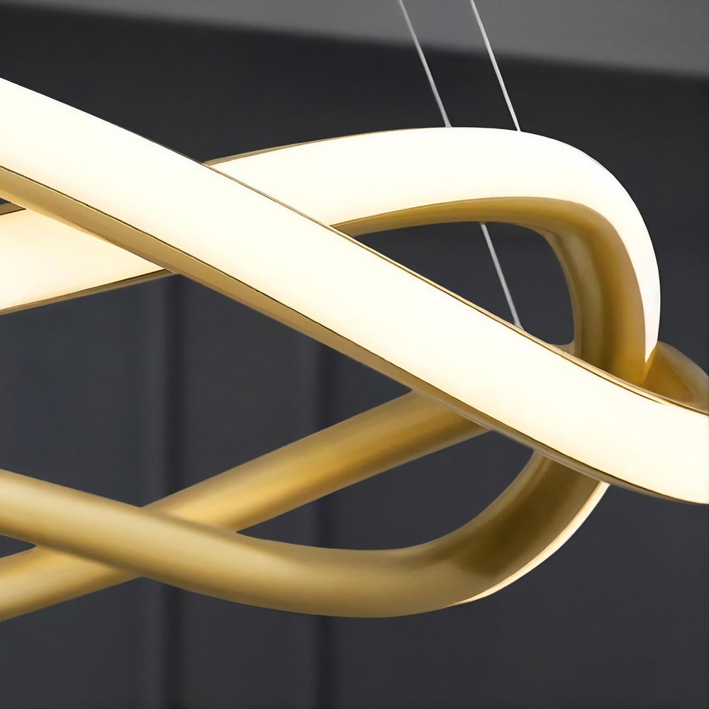 PORTAL Ring Chandelier by Lampadom - scale reference