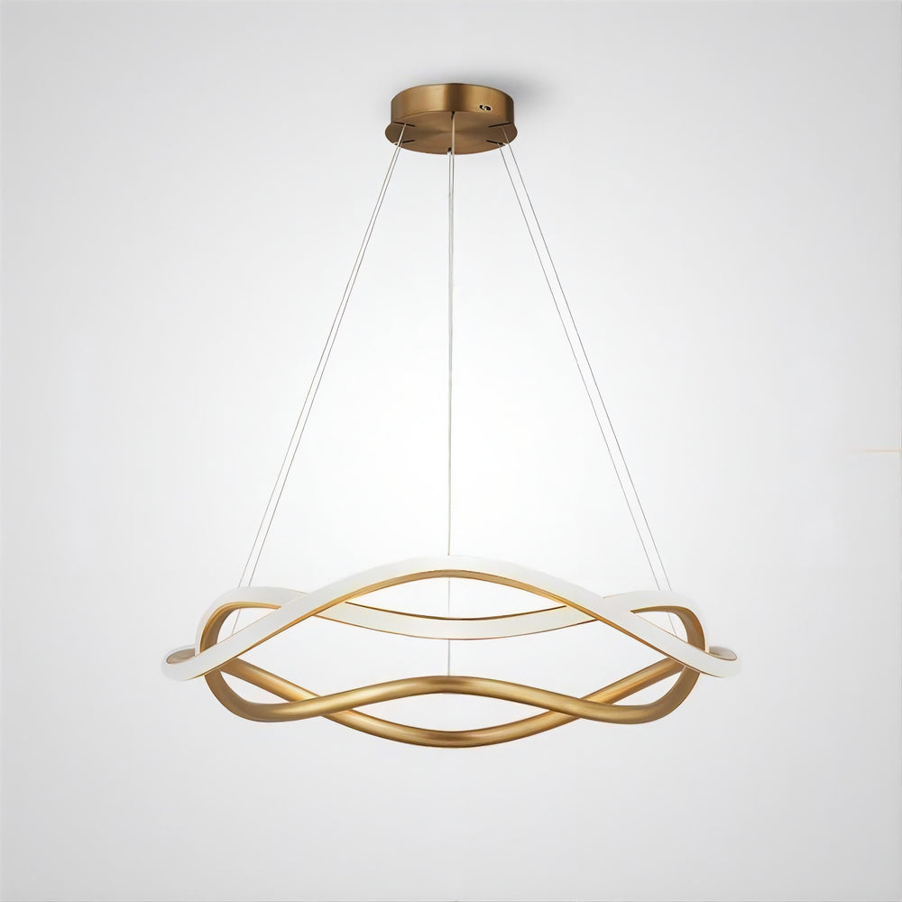 PORTAL Ring Chandelier by Lampadom - top view