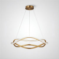 PORTAL Ring Chandelier by Lampadom - top view