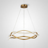 PORTAL Ring Chandelier by Lampadom - side view