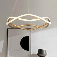 PORTAL Ring Chandelier by Lampadom - close-up