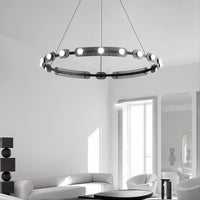 PRESTON Ring Chandelier by Lampadom - close-up