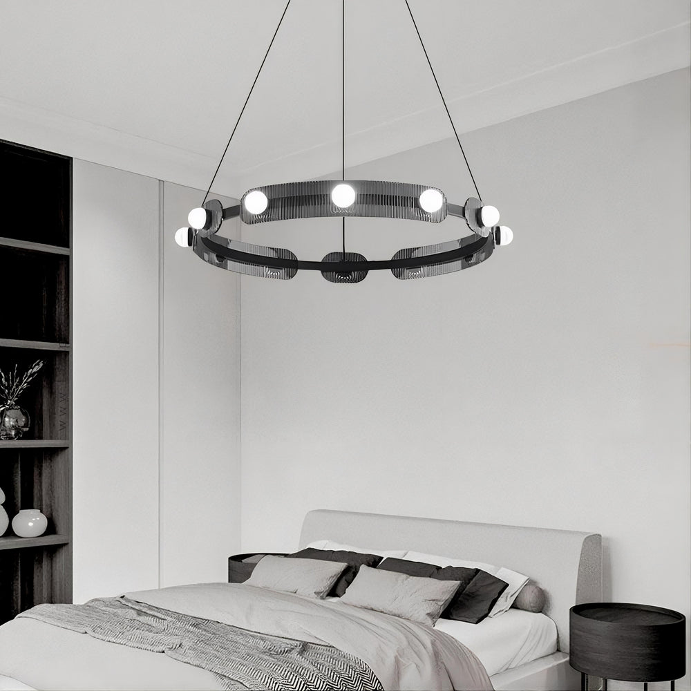 PRESTON Ring Chandelier by Lampadom - detail view