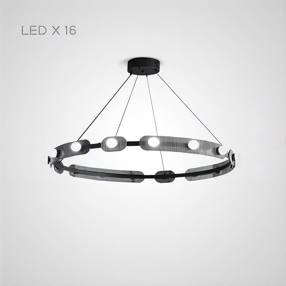 PRESTON Ring Chandelier by Lampadom - ambient shot