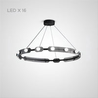 PRESTON Ring Chandelier by Lampadom - ambient shot