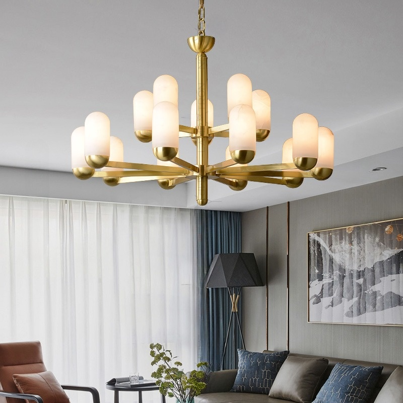 PRIORITY Chandelier by Lampadom - scale reference