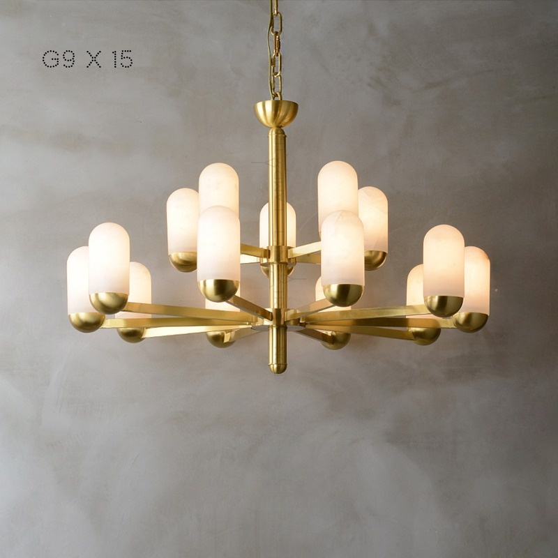 PRIORITY Chandelier by Lampadom - scale reference