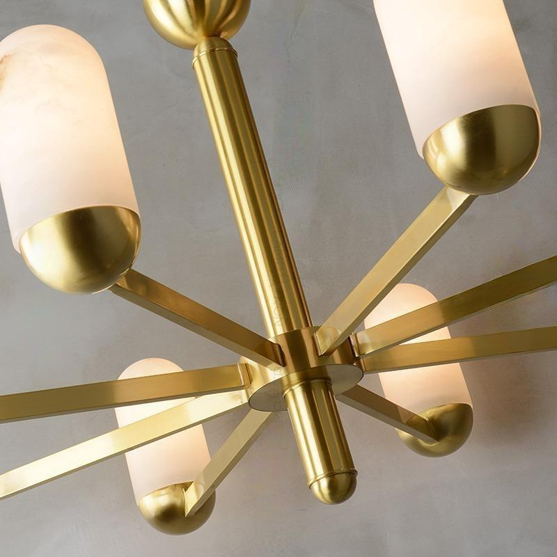 PRIORITY Chandelier by Lampadom - side view