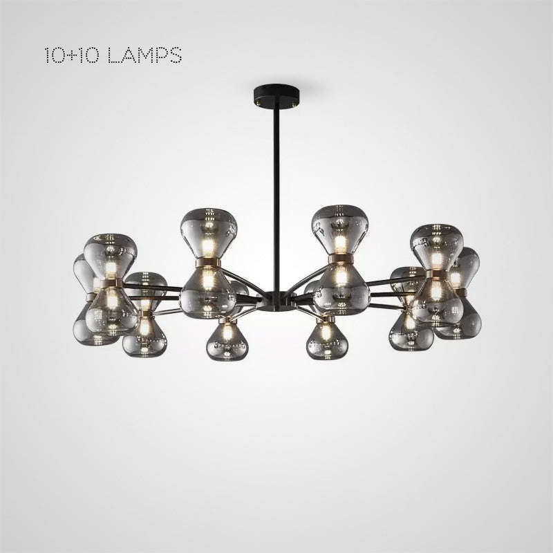 PROSPER Chandelier Chandelier in Crystal by Lampadom - view 18