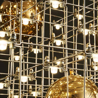 QUANT Chandelier by Lampadom - detail view