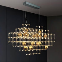 QUANT Chandelier by Lampadom - scale reference