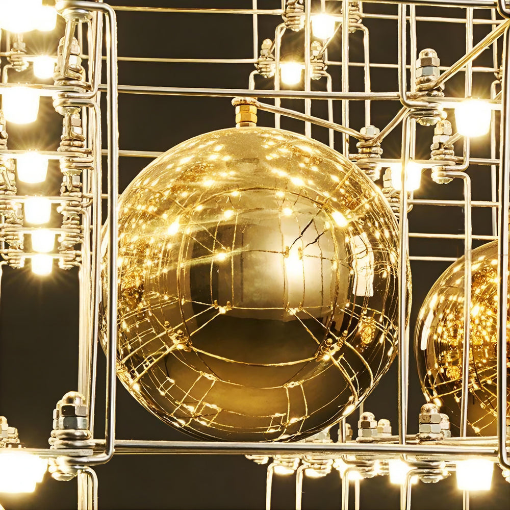 QUANT Chandelier by Lampadom - close-up