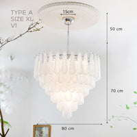 RADA CH Chandelier Chandelier in Crystal by Lampadom - view 13