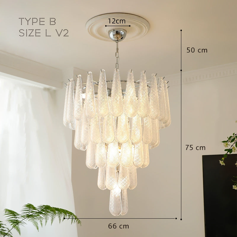 RADA CH Chandelier Chandelier in Crystal by Lampadom - view 13