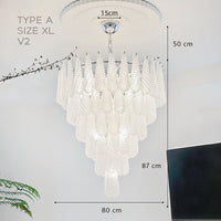 RADA CH Chandelier Chandelier in Crystal by Lampadom - view 13