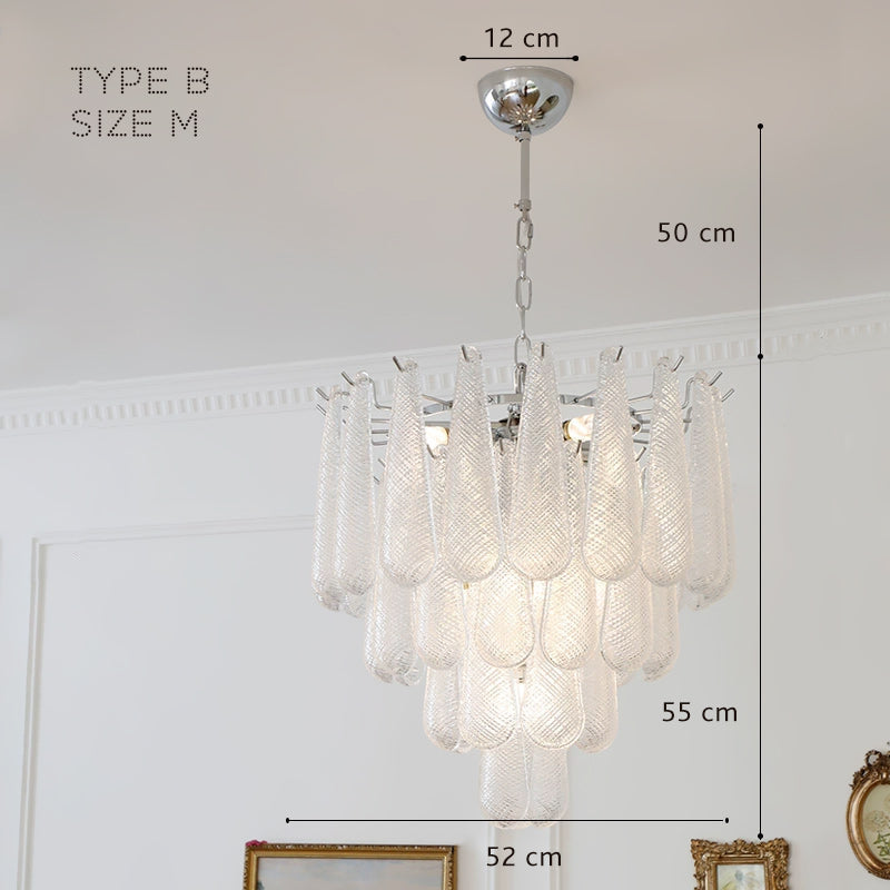 RADA CH Chandelier Chandelier in Crystal by Lampadom - view 13