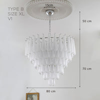 RADA CH Chandelier Chandelier in Crystal by Lampadom - view 13