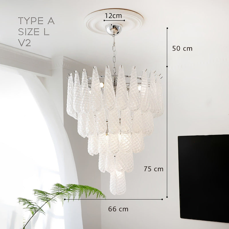 RADA CH Chandelier Chandelier in Crystal by Lampadom - view 13
