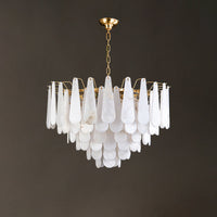 RADA MARBLE Chandelier by Lampadom - side view