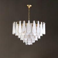 RADA MARBLE Chandelier by Lampadom - side view