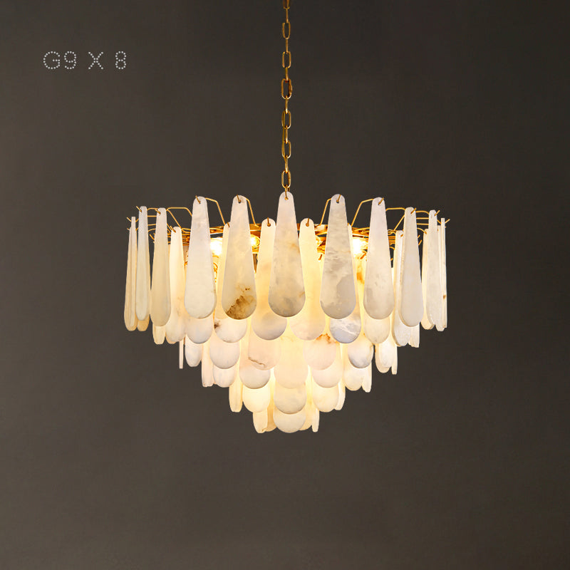 RADA MARBLE Chandelier by Lampadom - detail view