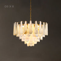 RADA MARBLE Chandelier by Lampadom - detail view