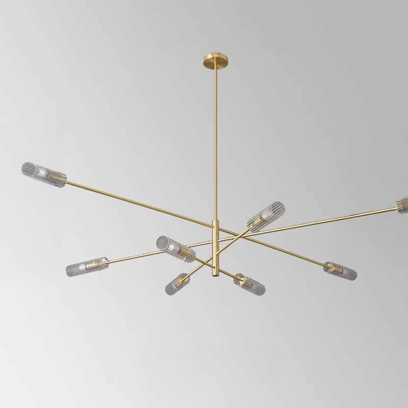 RADIANT Chandelier by Lampadom - scale reference