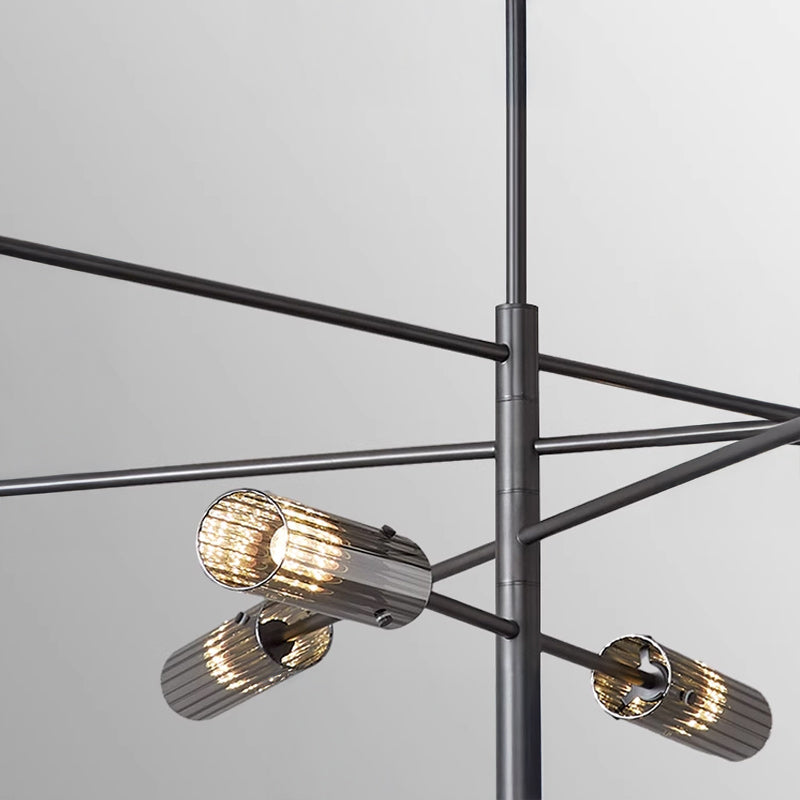 RADIANT Chandelier by Lampadom - top view